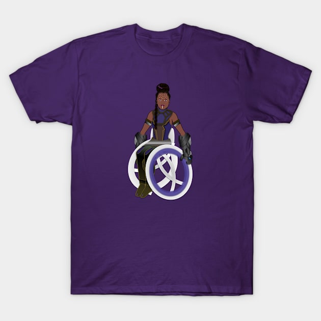 Rolling Shuri T-Shirt by RollingMort91